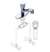 Lead Law Compliant Motor Lavatory Faucet With Adjustable Mechanical 0.25 GPC
