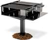 B/LEV Group Grill With Utility Shelf