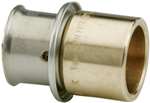 Lead Law Compliant 1 X 1 BRZ PEX Pressure Tube Adapter