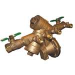 Lead Law Compliant 1 RED Pressure Backflow Preventer With Ball Valve