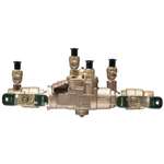 Lead Law Compliant 3/4 Bronze IPS Reduced Pressure Zone Backflow Preventer With Ball Valve
