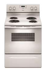 White 30 Free Standing Electric Manual Clean Range