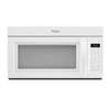 White 1.7 CF Microwave Range Hood