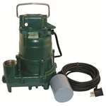 1/3 Horsepower 115 Volts HH Effluent Pump With Variable Level Float Switch