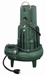 1HP 230 Volts Cast Iron MAN Sewage Pump