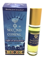 Second Coming Anointing Oil,  LIGHT OF JERUSALEM, Roll-on 10 mL