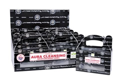 [Backflow] Satya Aura Cleansing Backflow Cones (Box of 6 Packs)