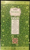 Goloka - Patchouli - Masala Incense 15g (12 Packs/Box)