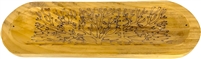 Wooden Handmade Incense Holder Boat Shape, Single - Tree