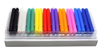 Multicolor Chime/Spell Candles (40/Box) 4" x 1/2"