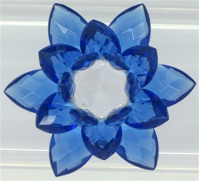 Crystal Lotus  Flower - 20 mm (Select Color)