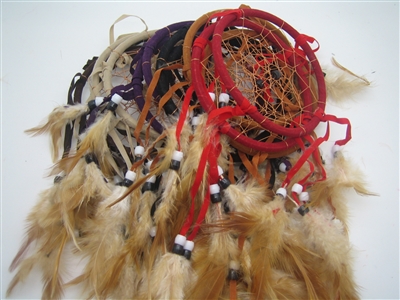 Dream Catcher - 11cm (By Dozen, Assorted Colors)