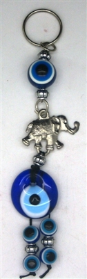 Elephant Evil Eye Key Chain (Small) - 7''