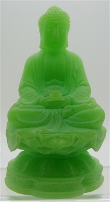 SiddhÄrtha Gautama Buddha Sitting in Lotus Flower - 4.5'' (Dhyana or Samadhi Mudra)