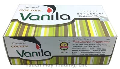 Golden Nag Vanilla 15 grams (12/Box)