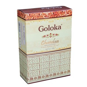 Goloka Nag Champa Chandan 15 grams ( 12/Box)