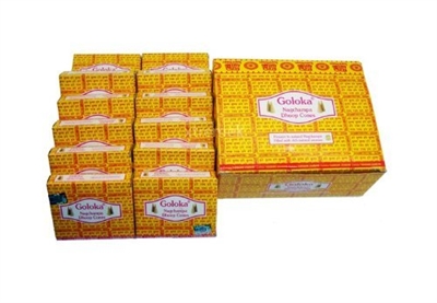 Goloka Nag Champa Cones (12/Box)