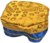 Garros de Santos (Singles) - Gold and Blue with Gold Embroidery