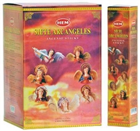 HEM SIETE ARCANGELES INCENSE - 35 STICKS PACK (12/BOX)