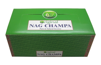 Nandita Original Nag Champa Incense Sticks 15 Grams (12/Box)