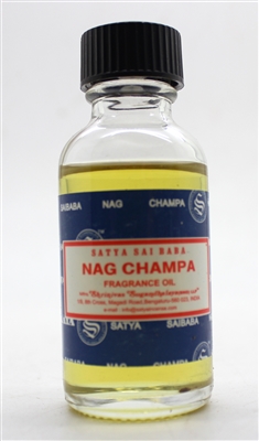 Satya Fragrance Oils - Nag Champa - 30 mL Bottle (BNG) - Single