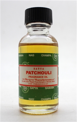 Satya Fragrance Oils - Patchouli - 30 mL Bottle (BNG) - Single