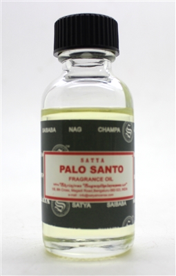 Satya Fragrance Oils - Palo Santo - 30 mL Bottle (BNG) - Single