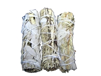 MIX - White Sage w Blue Sage w Yerba Santa Smudge Stick 4" (Single)