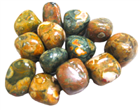 Tumbled Rhyolite Stones - 1 Pound