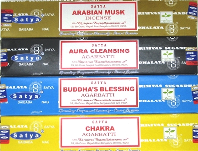 Satya Netherlands Exclusive Series - (12 Boxes of 15 g)