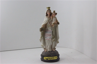Virgen de las mercedes 6" Model-TM355A