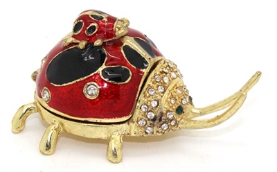Ladybug Trinket Box