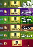 Zed Black - Nag Champa Assorted Pack of 6 Fragrances (6x15grams Box)