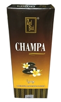 Zed Black - Champa Incense Sticks (Box of 6 packs of 20 sticks)
