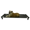 4 Legs 4 Pets  22" x 22" x 5" Small Premium Square Elevated Dog Bed Cot