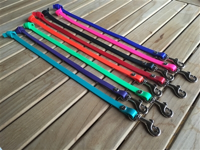 Full Grip Supply 1/2" Biothane Leash - Available as: Long Line, Tab or Handle