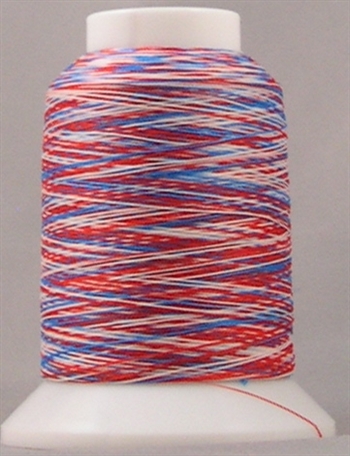 105 - Variegated Red/White/Blue