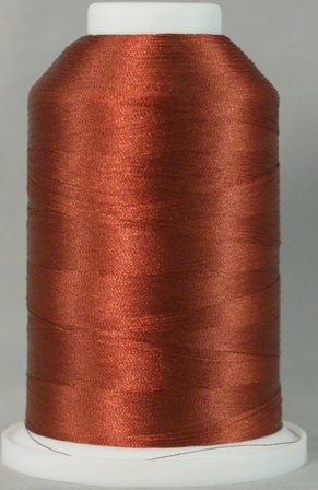 YLI Polished Poly - 156 Red Chestnut