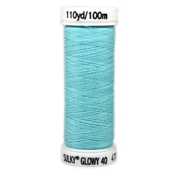 Polyester Glowy 110 yds - Blue