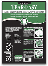 Sulky Tear-Easy - 20" X 1 Yd Pkg - White