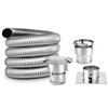 5.5 Inch Round, Chimney Liner Kit, SINGLE PLY