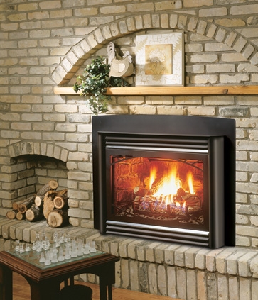 Kingsman Direct Vent Gas Fireplace Insert IDV36