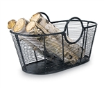 Minuteman Steel Wire Wood Basket