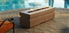 Outdoor Lifestyle Gas Linear Firepit Plaza