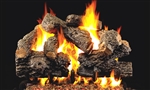 Peterson Real Fyre Outdoor Gas Log Set Charred Royal English Oak