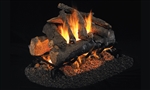 Peterson Real Fyre Vented See-Through Gas Log Set American Oak