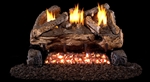 Peterson Real Fyre Vent Free Gas Log Set Split Evening Fyre