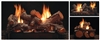 White Mountain Hearth by Empire Vent Free Multi-Sided Gas Log Set Rock Creek