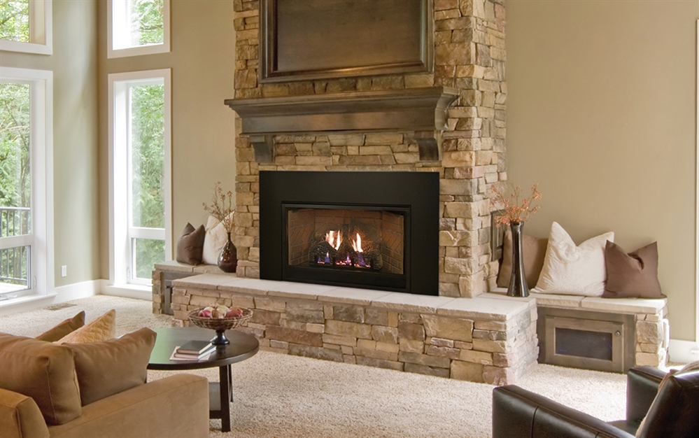 White Mountain Hearth by Empire Vent Free Gas Fireplace Insert Innsbrook 28" (Medium)