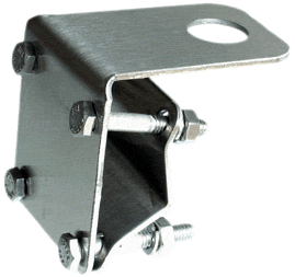 AT13-3/4  Large Mirror/Clamp-On Antenna Bracket 3/4" Hole